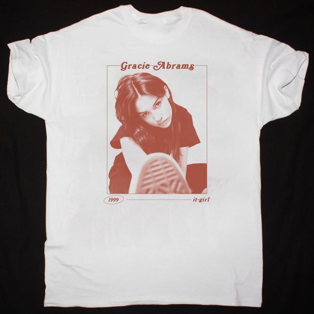 Gracie Abrams Music White T-Shirt Cotton Unisex S-234XL Gracie Abrams 2C111 Unisex T-Shirt XXL