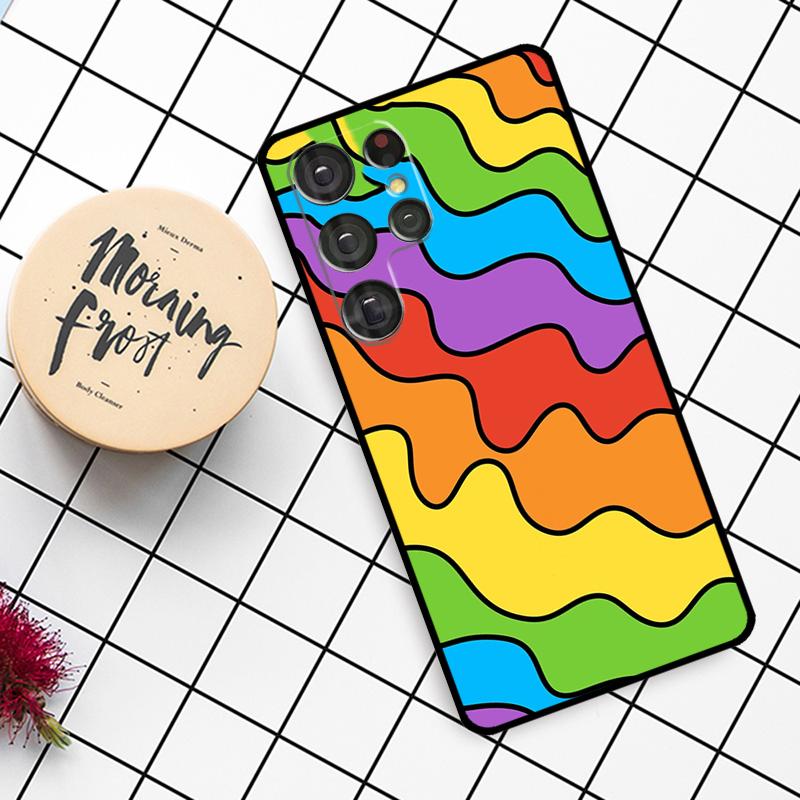

LGBT Pride Love Case For Samsung Galaxy S25 Ultra S20 S21 S22 S23 S24 Ultra S9 S10 Plus S25 FE Phone Cover Galaxy S22 Plus