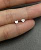 Baradu [Baradu 925] Flat Miniheart Piercing (Single)