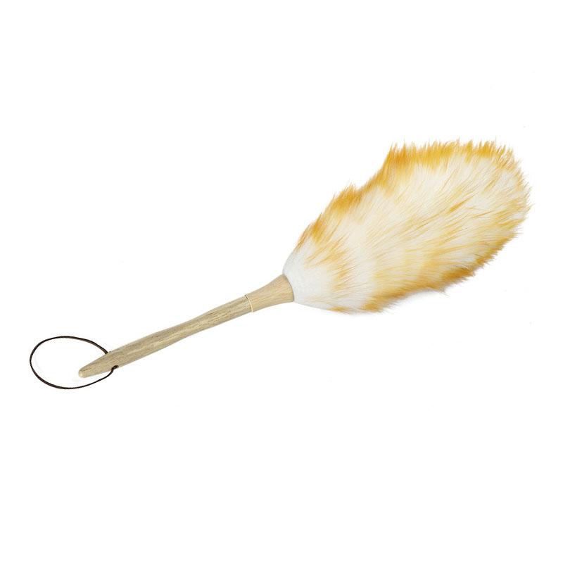 

Пыльник из овечьей шерсти Многоцелевой Эффективный Предотвращает статическое электричество Удобная рукоятка Шерстяная метелка для пыли с деревянной ручкой для дома