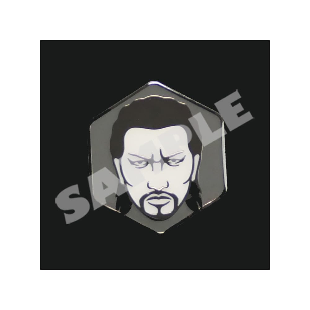 

Face Pin Badge Daigo Dojima Yakuza белый