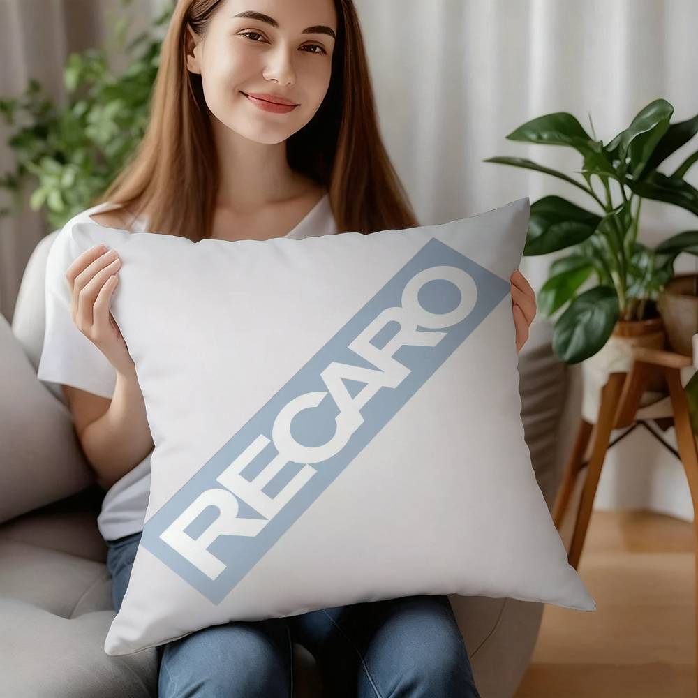 Classic R-Recaros Pillow Case Plush Fabric Soft Pillowcase Double Sided Print Cushion Cover Household Gifts