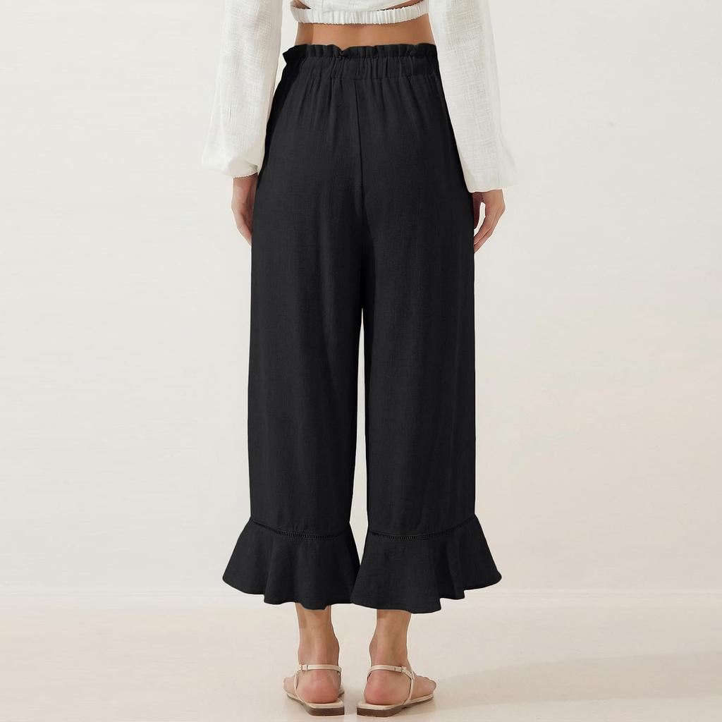 Women's Casual Fashion High-Waisted Pants