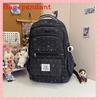 Schulrucksack für Mädchen mit Pünktchen-Schleifen-Design und wasserabweisendem Nylon für den Schulgebrauch