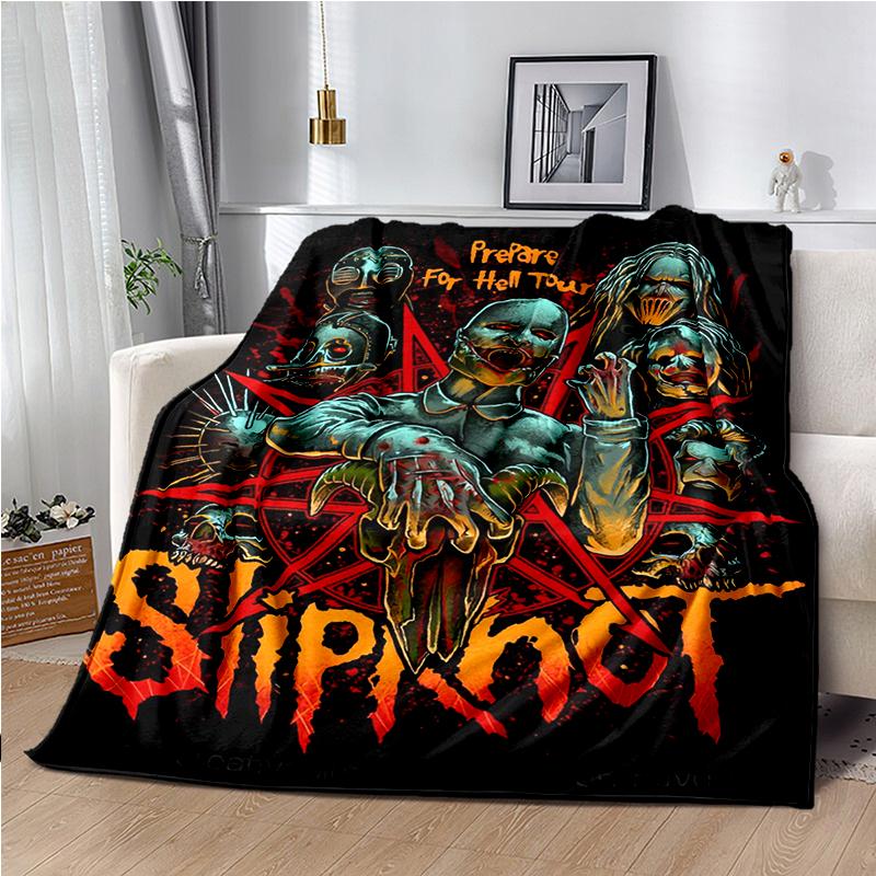 Coperta con Motivo Heavy Metal per Bambini Divano Letto Casa Viaggio Picnic Escursionismo Coperta Super Morbida in Flanella Regalo di Compleanno