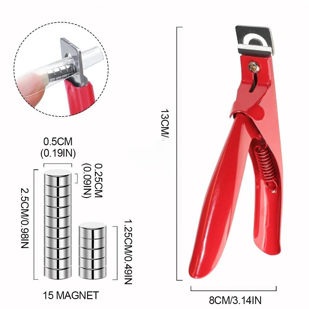 

Manicure Nail Art Pink One-Word Clipper Light Therapy Nail Sheet False Extension Trimmer Flat Mouth Nail Scissors оранжевый