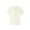 Skin-Friendly Comfortable Soft Polo Shirt Women Tops L126W026-0074