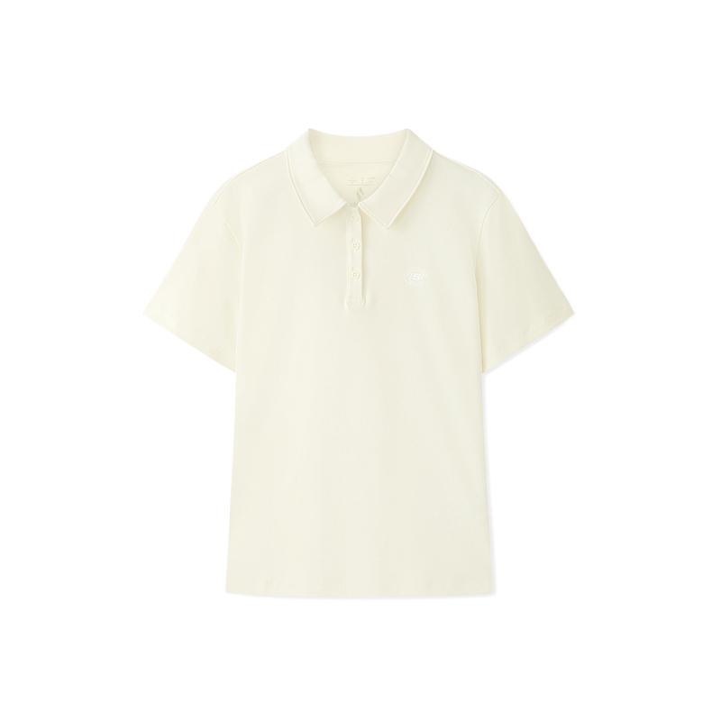 Skechers Skin-Friendly Comfortable Soft Polo Shirt Women tops L126W026-0074 S
