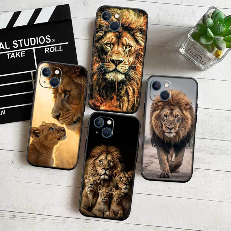 Animal lion Case for Samsung M55 M35 M15 A02 A05S A05 A06 A15 A12 A13 A10 A16 A20 A22 A24 A25 A30 A31 A32 A33 A35 A42 A50