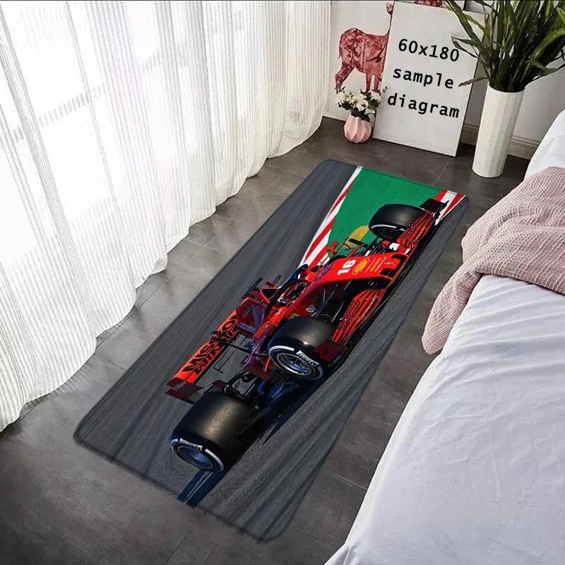 Balcony Carpet Living Room F1 Racer 33 Number Rugs Foot Carpets Entrance Doormat Soft Bedside Rug Floor Mats Non-slip Mat Home