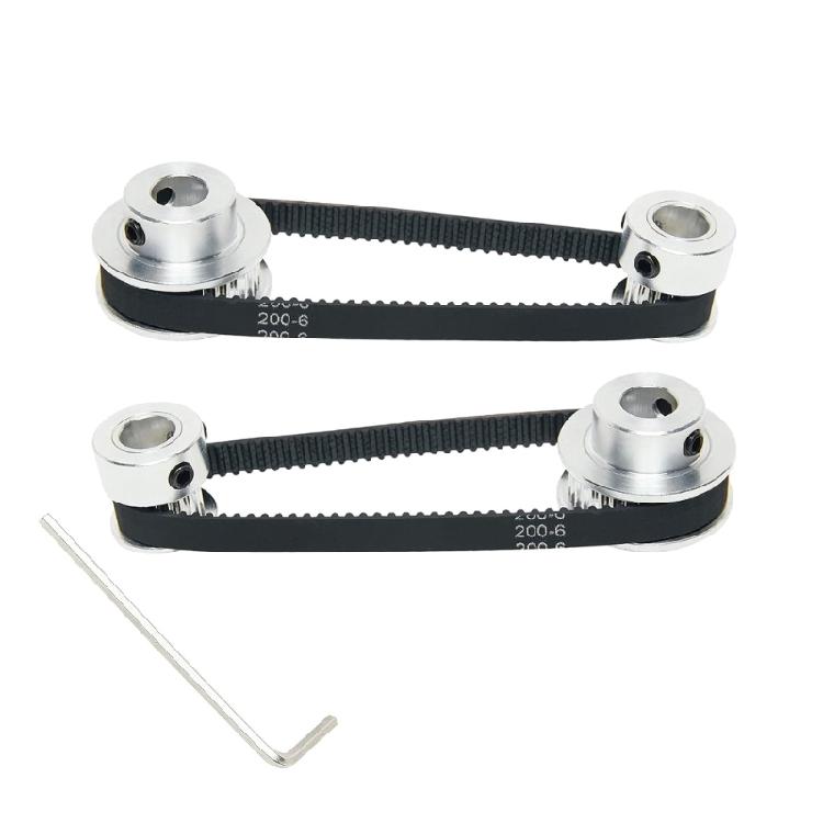 

Versatile Set of 2 Aluminum Timing Pulleys for Mechanical Transmission Applications 1
