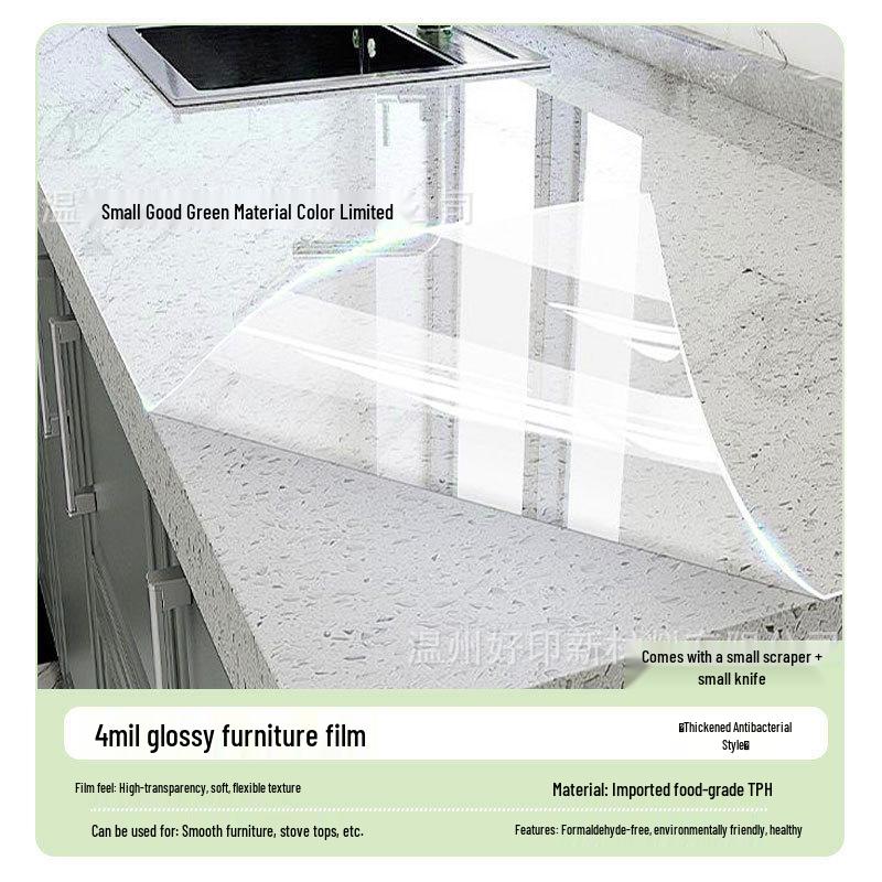 High-Temperature Resistant Waterproof Protective Film for Dining Tables and Stove Tops