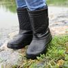 Men's Waterproof Non-Slip Large Snow Boots with Thick Velvet Lining