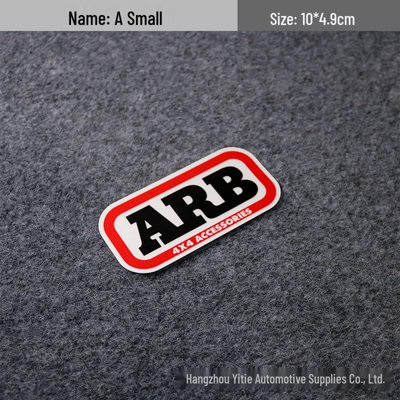 ARB Differential Lock Warning Sticker - 4x4 Off-Road Reflective, Waterproof & Sunproof Car Decal