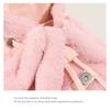Fluffy Plush Large Capacity Backpack Cute Casual Soft Furry Daily Knapsack