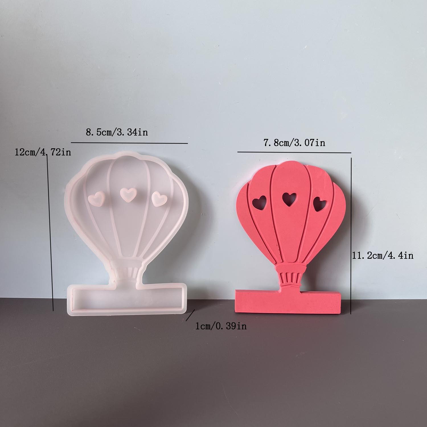 

Романтическая силиконовая форма для воздушного шара Летний шар Форма для гипсового украшения Ночник Вставка в виде воздушного шара Капельная форма