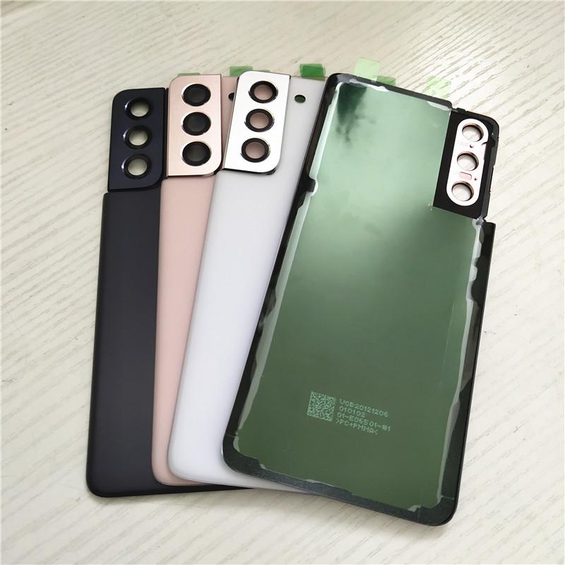 Battery Back Cover For Samsung Galaxy S21 G991 S22 Plus G996 Rear  Housing Case Replacement Parts With Camera Lens