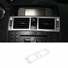 Matte Silver Interior Cover Steering Wheel Trim Fit For Benz C-Class 2007-2010