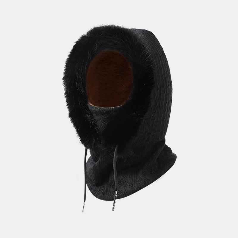 Fashion Headwear Neck Protection Thermal Outdoor Windproof Women Ski Face Mask Hood Winter Hat Balaclava