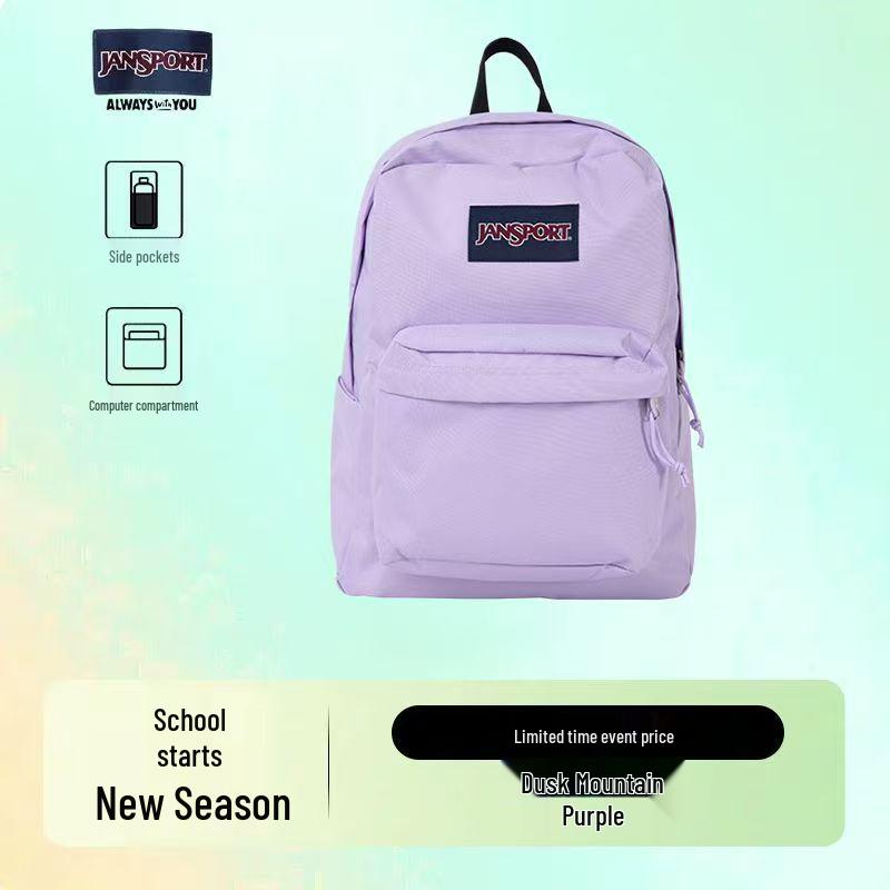 JanSport Jiesibo Unisex Backpack for Students - Junior High, High School, College, Travel, and Laptop Use.