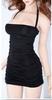 Figure with TBLeague Body Black Color Beautiful Sexy Female Strap Dress Clothes Not Include [TOYBARJAPAN] 1/6 Accessories/Compatible S38/39 (Does