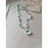 Vacanza al Mare~ Collana di Conchiglie Ragazze Accessori di Design di Nicchia di Alta Gamma Vento da Vacanza in Spiaggia Catena per la Clavicola