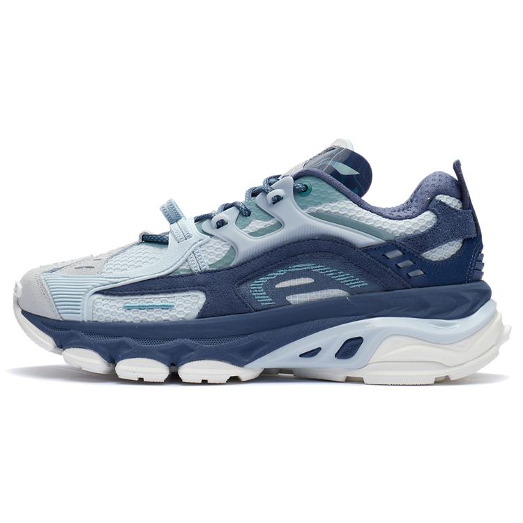 

Новые кроссовки LiNing Ling Yue с низким верхом, устойчивые к скольжению, износостойкие, легкие, мужские, сине-белые ARLR021-1 44