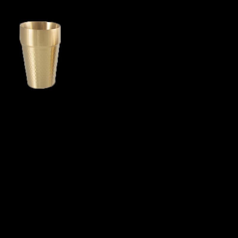 Miss Yizi Gold-Plated Insulated Diamond Coffee Mug 550ml 550ml