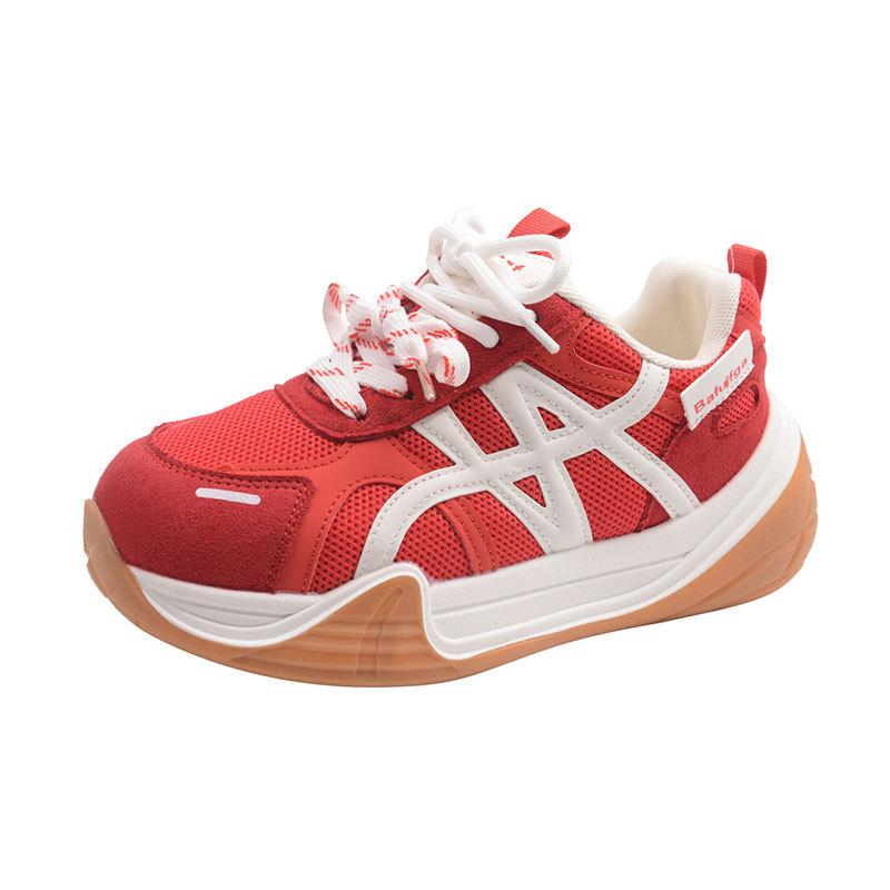 Versatile platform dad shoes women's height-increasing moral training bread shoes super hot new autumn casual sports shoes