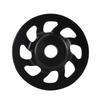 125mm L-Type Marble Stone & Concrete Grinding Wheel with 8 Slanted & 8 Horizontal Segments - Epoxy Floor Disc.