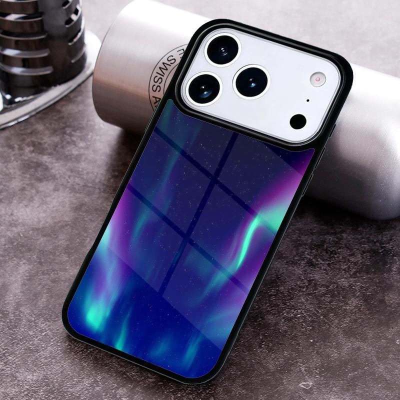 

Northern Lights Aurora Phone Case for iPhone 17 16 15 Pro Max Air 14 13 12 11 Plus Shockproof Capa Cover iPhone 15 Pro