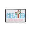 Believe In Light Positive Energy Embroidery Cloth Sticker Bag Decoration Jesu Patch Sticker Faith English Alphabet Embroidery Seal Ironing