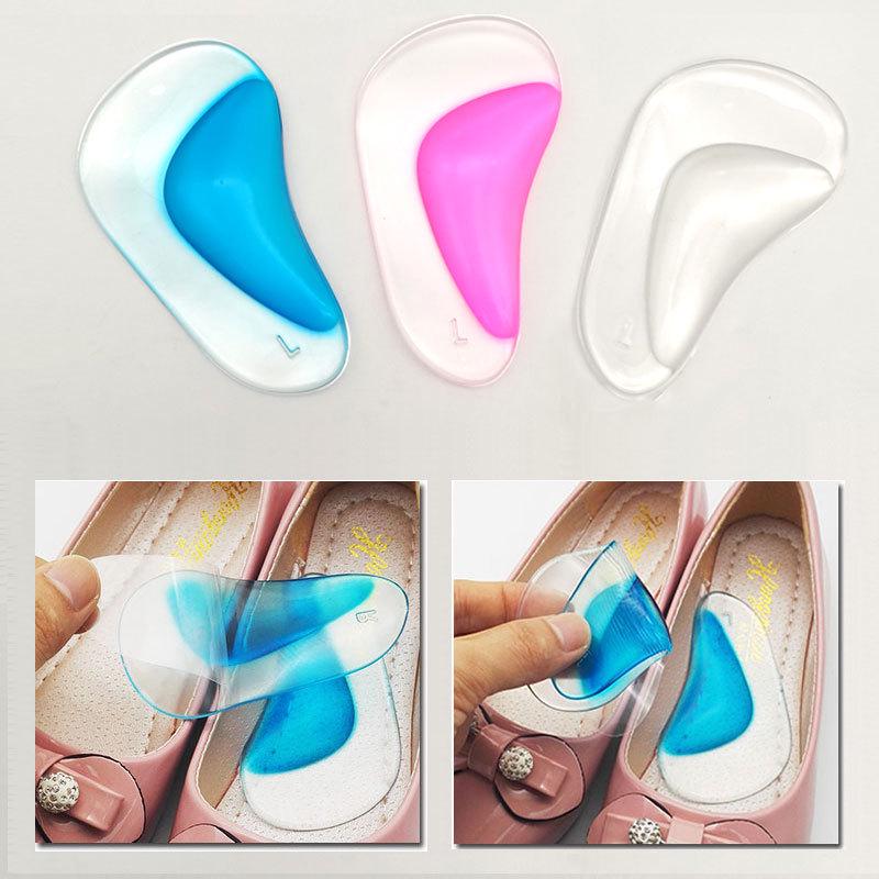 Silicone Transparent Arch Support Insoles for Flat Feet - Orthopedic Sole Pads for Men and Women