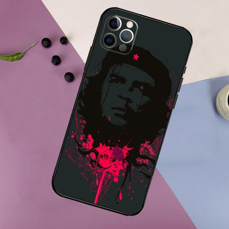 Che Guevara Phone Case For iPhone 16 15 14 13 12 11 17 Pro Max 13 Mini 16 Plus 16e 17 Air Bumper Cover