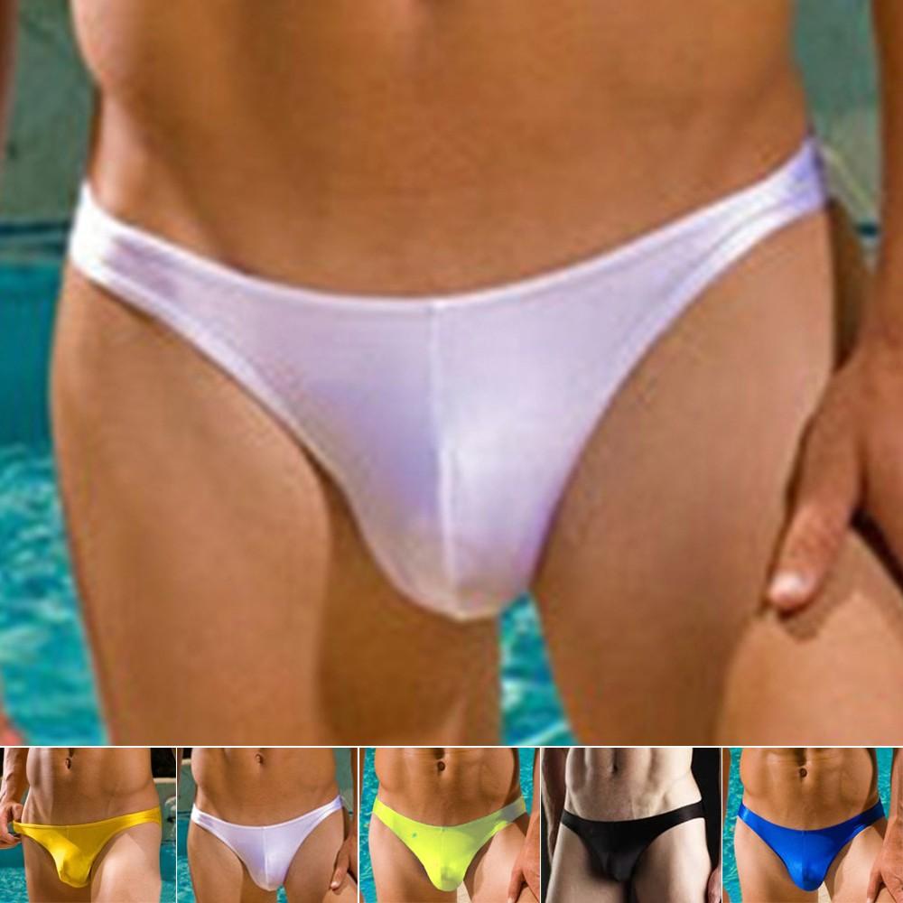 Smooth Boxer Men\'s Briefs Thong Underwear Ultra-thin