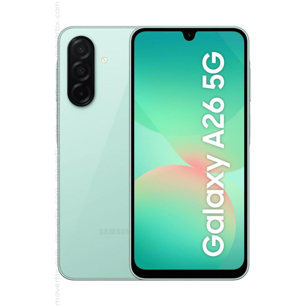 Samsung A26 Smartphone 6,7 Zoll 128GB Minze grün