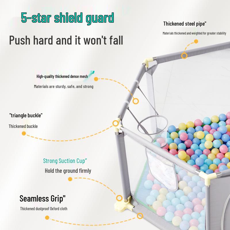 Gard de Joacă pentru Copii Mici de Interior și Balustradă de Siguranță