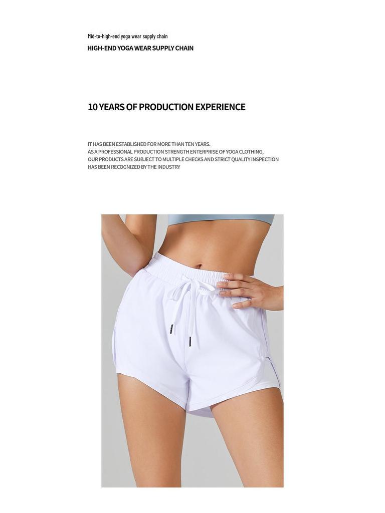 Women's 2025 Summer Slimming Yoga Sports Shorts - Anti-Exposure Marathon Running Pants