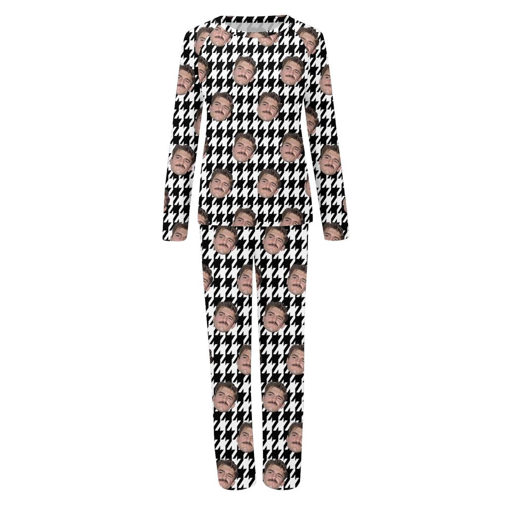 Custom Family Matching Pajama Sets Personalized Faces Funny Sleepwear For Men, Women, Kids, Baby