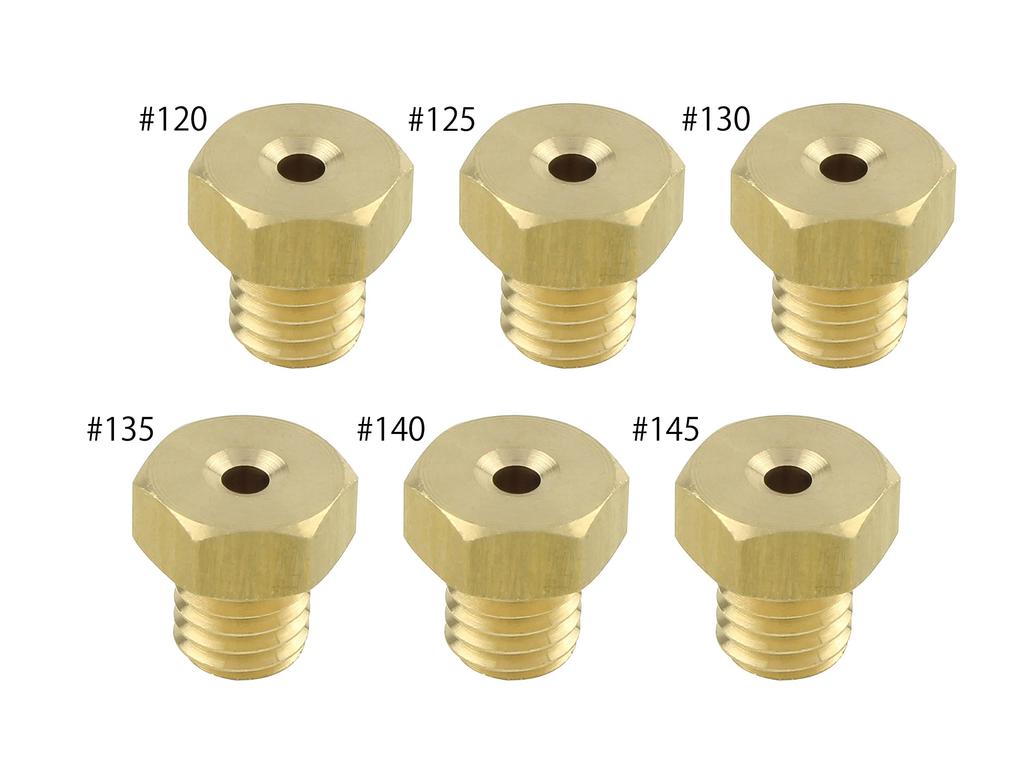 POSH 720731-10 Motorcycle Goods Main Jet Set 6 Oversize Main Jet Set (7X8) TW200 (-99)