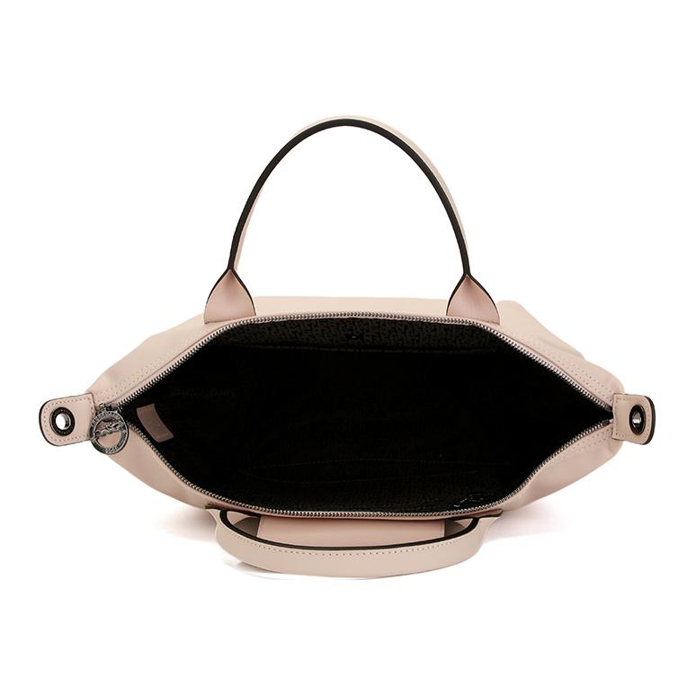 Longchamp Le Pliage Xtra 25 Snap Zipper Closure Large Cowhide Shoulder Crossbody Tote Bag Small Women Handbags Nude L1512987542