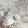 Silver Confetti 1 Inch Table Confetti Glitter 5000 Pcs for Wedding Party Decoration or Filled Balloons