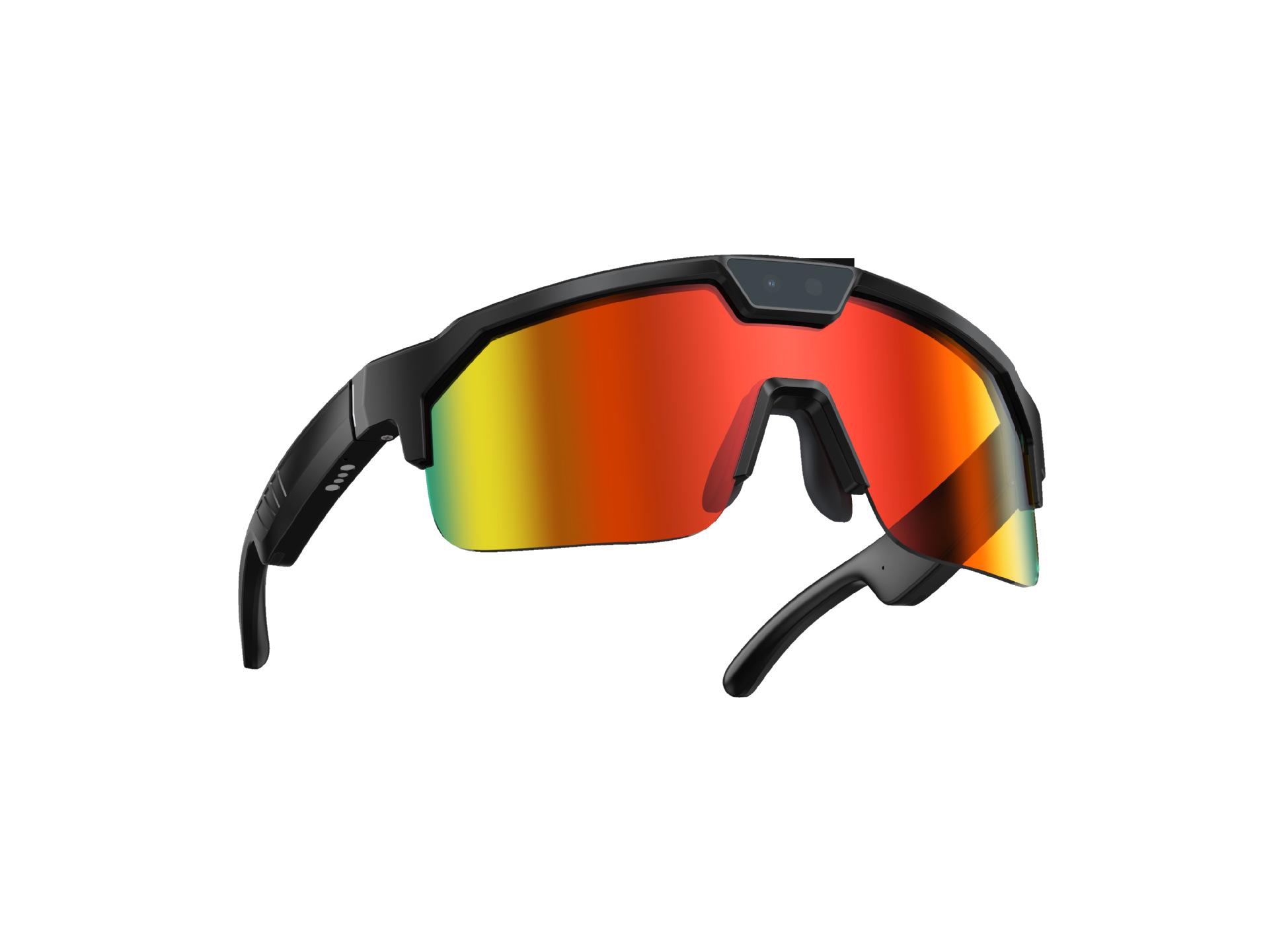 

800W Pixel Smart Outdoor Sports Cycling Glasses with WiFi for Photography and Object Recognition