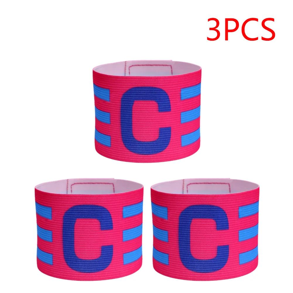 1-3pc Football Captain Armband Soccer Arm Band Leader Competition Gift Soccer Captain Group Armband Football Training Kid Adults