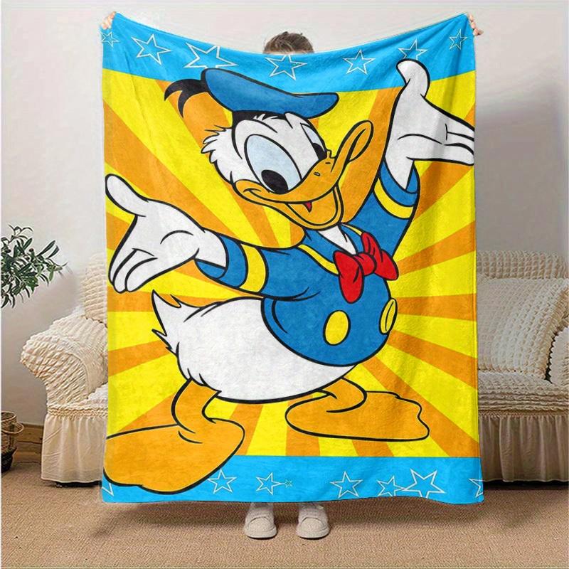 

1pc, Donald Duck Throw Blanket Cozy & Soft Cover for Home Decor, Couch, Bed, Travel 130cmx150cm