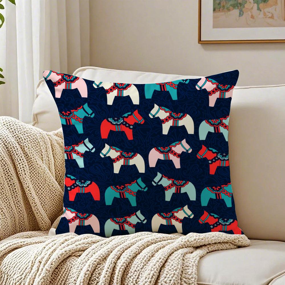 Classical Style Darama PrintBeautiful Cushion Cover Pillowcase Antidustmite Living Room Sofa Decor Cushion Room