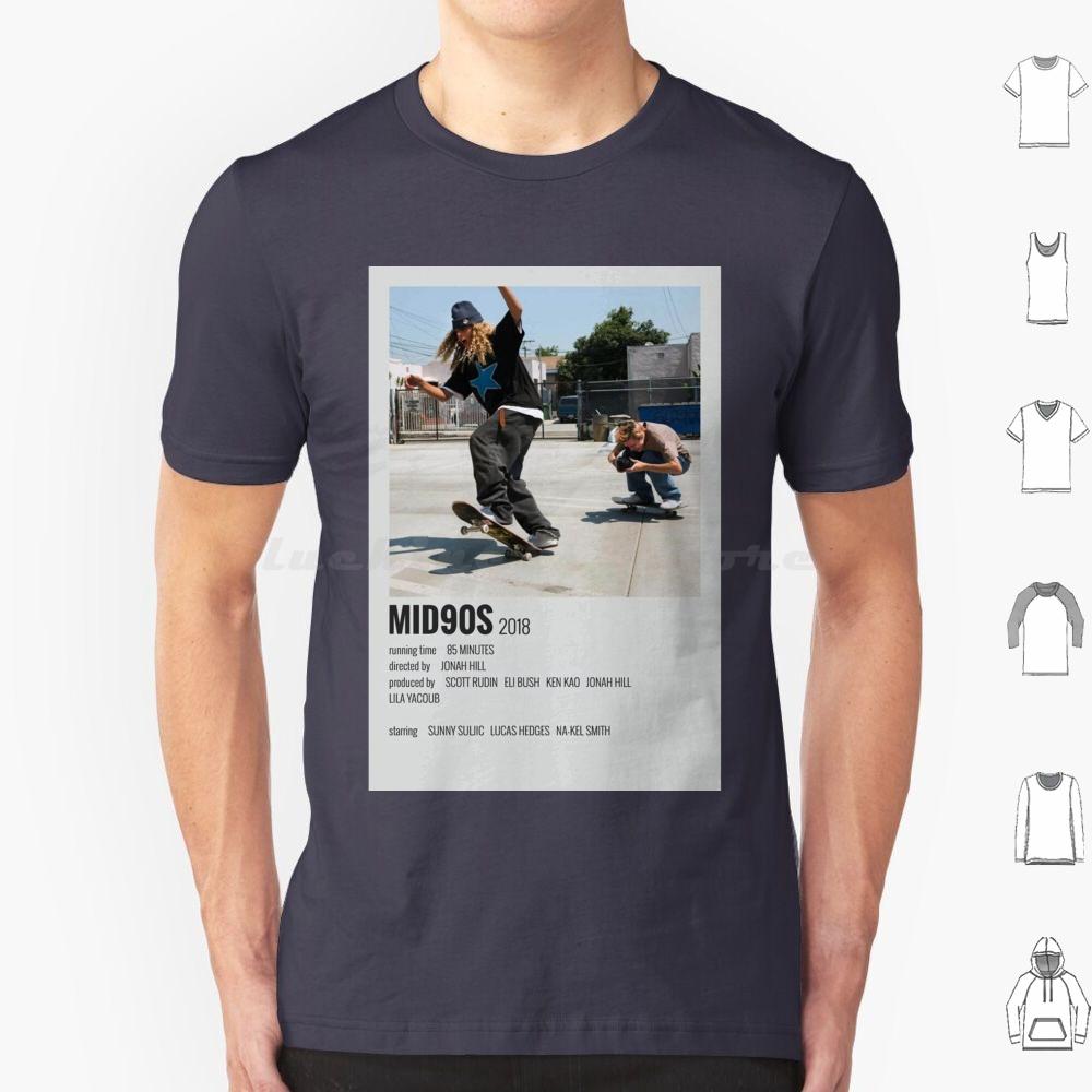 Movie Mid 90s T Shirt Big Size 100 Cotton Movie Film Retro Classic Vintage Skateboard Cool Trend 90s Jonah Hill Mid 90s Mid S