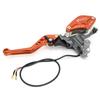 Motorcycle Hydraulic Brake Clutch Lever Pump Front Master Cylinder for Motocross Dirt Pit Bike ATV Quad Moped Buggy Go Kart