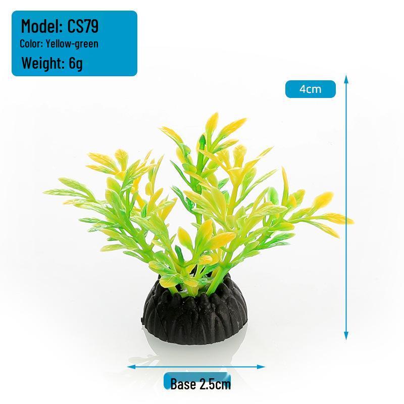 Yapay Akvaryum Dekorasyonu: Plastik Su Bitkileri ve Çiçekleri