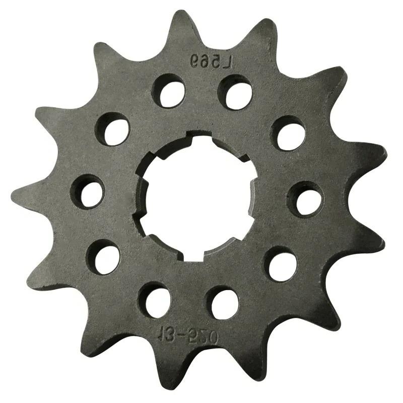 For Yamaha YZ250 YFM350X YFM125G TY350 YTZ250 IT400 YZ400 YZ490 WR500 DT250 SR250 XT250 RZ250 SR250 YFM350 520 Front Sprocket 12 Teeth
